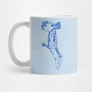 Axolotl - Blue Mug